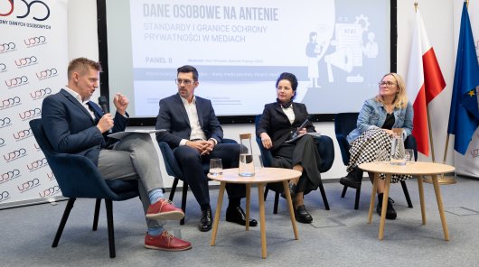 Konferencja „Dane osobowe na antenie – standardy i granice ochrony prywatności w mediach”, zorganizowana przez Prezesa UODO oraz Społeczny Zespół Ekspertów przy Prezesie UODO