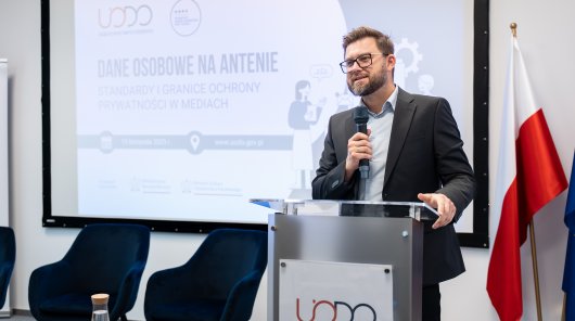 Konferencja „Dane osobowe na antenie – standardy i granice ochrony prywatności w mediach”, zorganizowana przez Prezesa UODO oraz Społeczny Zespół Ekspertów przy Prezesie UODO