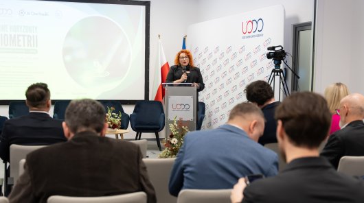 Zdjęcie z konferencji „Nowe horyzonty biometrii - bezpieczeństwo, tożsamość, rozwój”