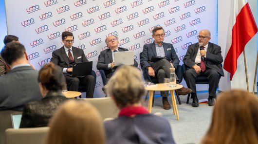 Zdjęcie z konferencji „The Role of the Council of Europe’s Framework Convention on Artificial Intelligence in the Protection of Privacy and Personal Data - Legal, Ethical, and Social Challenges in the AI Era”