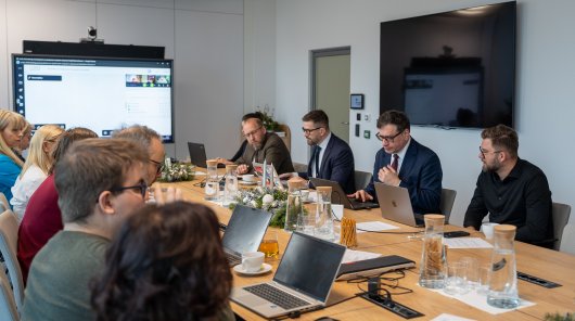 Zdjęcie ze spotkania SZE ze Stowarzyszeniem Agencji Zatrudnienia i Forum HR