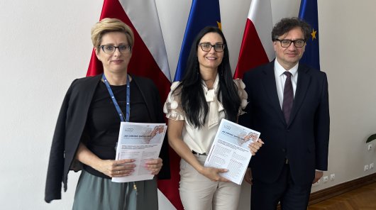 zdjęcie przedtawiające spotkanie w Bydgoszczy z przedstawicielami Wydziału Politechniki Społecznej - KPUW